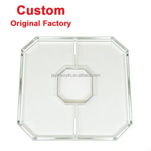 Juego de Mesa Jackaroo Plegable de Acrílico Personalizado de Fábrica, Juego de Lucite para 2-4 Jugadores con Cartas y <span class=keywords><strong>Canicas</strong></span>, con Abertura Central - Product Image 2