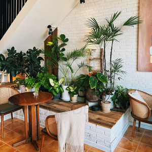 <span class=keywords><strong>Chaise</strong></span> <span class=keywords><strong>de</strong></span> salle à manger en rotin naturel durable avec structure en bois stable pour villa, <span class=keywords><strong>snack</strong></span>-<span class=keywords><strong>bar</strong></span>, café, restaurant - Product Image 5