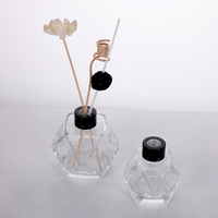 Flacon diffuseur de parfum de luxe 30ml 50ml avec boîte, en verre, de forme unique, pour la vente et l'exportation