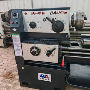 Tour à métaux horizontal manuel lourd Shenyi CA6250 2000 mm, 380 V, garantie 2 ans, bonne qualité, multifonctionnel, d'occasion - Product Image 1
