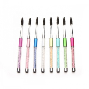 Smudge Style <strong>Eyelash</strong> Extension Crystal <strong>Eyelash</strong> <strong>Brush</strong> with Cap Covers Mascara <strong>Brush</strong> - Product Image 5