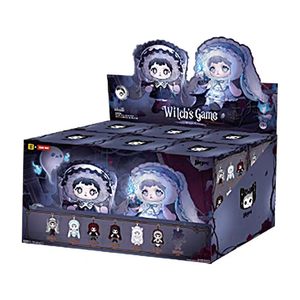 สินค้าใหม่ ของแท้ ซีลปิด 6 ชิ้น/กล่อง Nommi Heymi Witch's Game Series ตุ๊กตาผ้ากำมะหยี่ กล่องสุ่ม ตุ๊กตาวินิล จี้ห้อยกระเป๋าสไตล์โกธิค - Product Image 1
