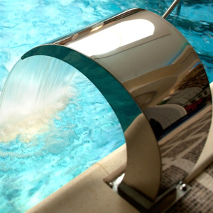 Vente en gros d'usine : Rideau d'eau de <span class=keywords><strong>piscine</strong></span> en acier inoxydable 304, fontaines et cascades extérieures - Product Image 4