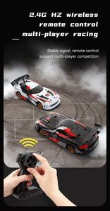 <span class=keywords><strong>1</strong></span>:16 4wd Control remoto <span class=keywords><strong>RC</strong></span> con neumáticos de deriva adicionales regalo para niños Racing Drift Car Toy 2,4G <span class=keywords><strong>GT</strong></span> Sport - Product Image 4