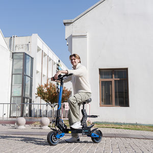 Scooter Eléctrico Plegable KOOLUX U1 PRO de 10 Pulgadas, Resistente al Agua, Ligero, para Adultos, con Asiento, Velocidad Máxima <20 km/h, Batería de Litio - Product Image 2