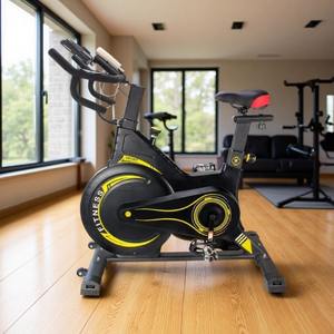 Vélo d'exercice vertical à résistance magnétique pour la maison, <span class=keywords><strong>cadre</strong></span> en acier au <span class=keywords><strong>carbone</strong></span>, charge maximale 160 kg, entraîneurs de fitness pour cyclisme en intérieur - Product Image 4