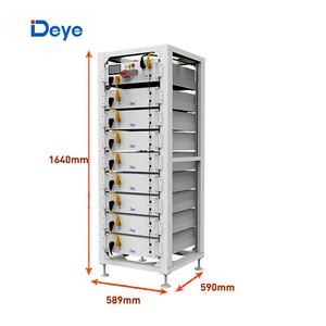 Deye BOS-G 5.12kWh LiFePO4バッテリーの製造6000サイクルリチウムイオンバッテリーとDeye高電圧ソーラーインバーター - Product Image 4