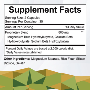 Capsules liposomales à haute absorption, complément alimentaire pour la vitalité et le soutien du métabolisme, étiquette privée OEM, 60 capsules - Product Image 3