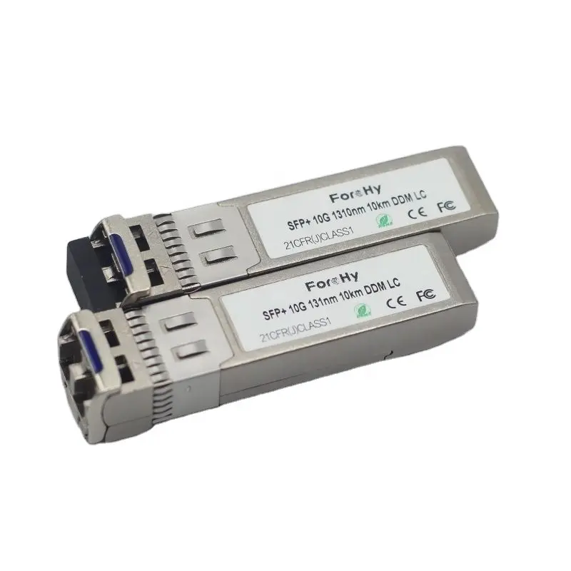 OEM 10G SFP + модуль трансивера 1310 нм LC 20 км DDM дуплекс 10G SFP совместим для Huawei ZTE CISCO IP TCP WIFI беспроводной LAN