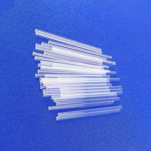 Fabrika Doğrudan Satış Küçük Çaplı Kuvars Cam Tüpler Yüksek Kaliteli Mikro Gözenekli Kuvars Tüpler Özelleştirilmiş Boyutlar Kesim Yüksekliği - Product Image 5