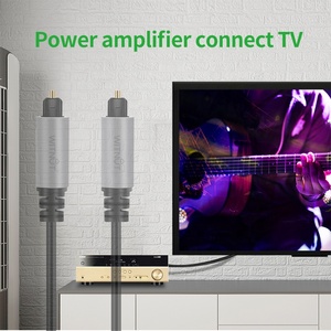 Witnoyer — câble Audio numérique Toslink, Fiber <span class=keywords><strong>optique</strong></span> <span class=keywords><strong>SPDIF</strong></span>, câble de télévision numérique, pour amplificateur de haut-parleur DVD, PS4 - Product Image 5