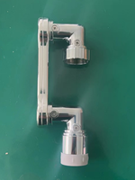 IProSan Rallonge de Robinet Universelle avec Filtre Anti-éclaboussures Rotatif à 1080/1440 Degrés pour Lavabo et Baignoire