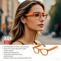Lunettes Intelligentes OEM avec Traduction IA, Étui de Charge, Verres Photochromiques, Appel Musical ChatGPT, Connexion Wi-Fi et Caméra