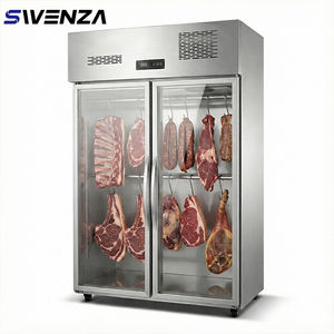 Exhibidor de Carne con Puerta de Vidrio Antivaho, Combinación de Refrigerador y Congelador para Uso en Restaurantes - Product Image 1