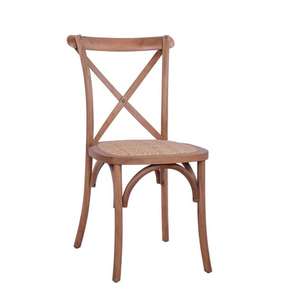Chaise à dossier croisé en <span class=keywords><strong>bois</strong></span> de hêtre - Product Image 1