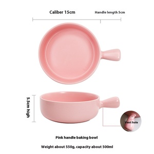 <span class=keywords><strong>Tazones</strong></span> de Porcelana Estilo Nórdico <span class=keywords><strong>con</strong></span> Asas, Creativos y Personalizados <span class=keywords><strong>para</strong></span> <span class=keywords><strong>Desayuno</strong></span>, Ramen, Repostería, Vajilla <span class=keywords><strong>con</strong></span> Logotipo y Color Personalizables, Duraderos - Product Image 3