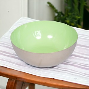Ustensiles de cuisine modernes pour la maison bols en métal pour soupe riz salade service-émail bol - Product Image 6