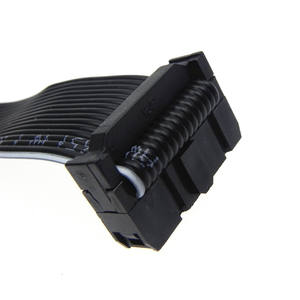 Kabel Idc Hitam Berkualitas Tinggi 28awg 16pin Pitch 1.00mm hingga 2.54mm Dengan Rakitan Konektor - Product Image 1