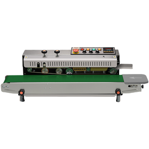 Máquina selladora de banda de bolsa continua Máquina de sellado térmico eléctrico de aluminio continuo horizontal - Product Image 1