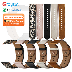 Eraysun純正シュランチストラップ用アップルウォッチバンド49mm 44mm 40mm Luxury I <span class=keywords><strong>Watch</strong></span> Ultra 6 7 8 9 10メンズ腕時計レザーバンド - Product Image 1