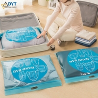 Sac de rangement pour vêtements de grande taille avec double fermeture éclair et poignées en plastique
