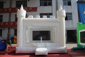 Château gonflable de <span class=keywords><strong>mariage</strong></span> Transparent, de couleur blanche cristal, pour adultes et enfants - Product Image 2