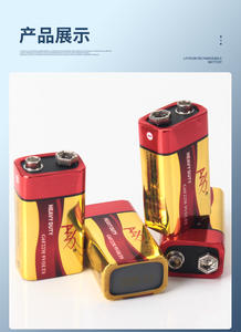 Оптовая продажа заводских батареек 9В (цинк-угольные) для фонариков, мультиметров, сигнализаций, цилиндрические батарейки - Product Image 4