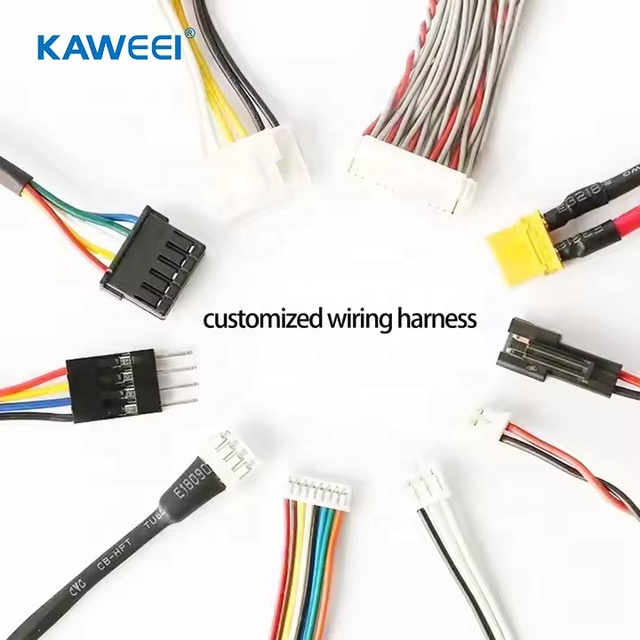 Customized Electrical Wiring Harness with SM ZH XH PH SH Series Connectors for Electronic Equipment