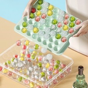<span class=keywords><strong>Mini</strong></span> refrigerador de verano para el hogar, fabricante de cubitos de hielo 3D prensado, almacenamiento sellado para bola de hielo congelada, caja de hielo de verano, artefacto casero - Product Image 1