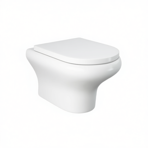 โถสุขภัณฑ์แบบแขวนผนังไร้ขอบ รุ่น Compact Ninfea ความยาว 58 ซม. ระบบยึดติดแบบซ่อน - Product Image 2