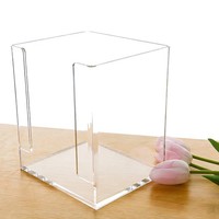 Organisateur de masques rectangulaire en acrylique transparent, support de documents en acrylique transparent, moderne, multifonctionnel et durable pour bureau – Meilleures ventes