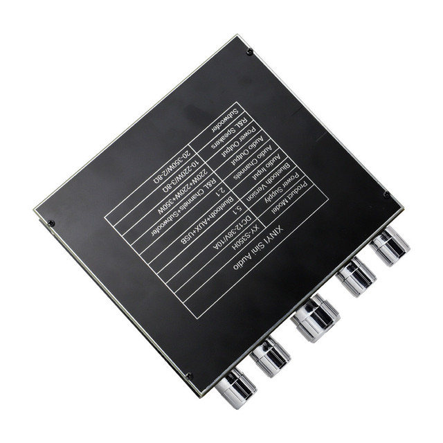 2.1-channel TPA3251  Power Amplifier Board Module High and Low Frequency Subwoofer 220W*2+350W Super 7498E