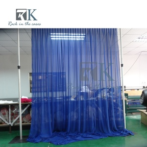 Kits de Tubos al por Mayor, Sistema de Cortinas de Aluminio con Tubos y Cortinas de Chifón, Kit de Fondo de Tela Negra Desmontable - Product Image 3