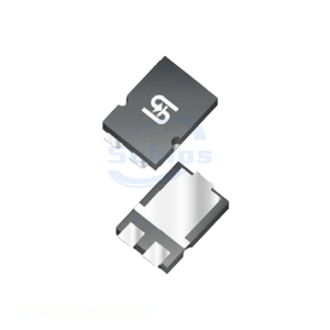 DIODE SCHOTTKY 80V 20A SMPC4.0 Original TO-277, 3-PowerDFN TSPB20U80S S2G Electronic Parts List Components Single Diodes - Product Image 1
