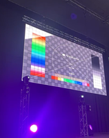 Panneau d'écran LED vidéo P3.91 P4.81 pour intérieur et extérieur, location d'écran LED, étanche, haute luminosité