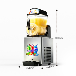 Machine à Slushie Shanyou 12L – Pas de machine à glace nécessaire, facile à nettoyer – Idéale pour les boissons glacées commerciales, margaritas, frappés, glaces molles - Product Image 3