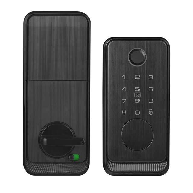 2023 HUNE Digital Smart Door Lock Smart Ble Wifi Fingerprint Electronic Keyless Door Lock