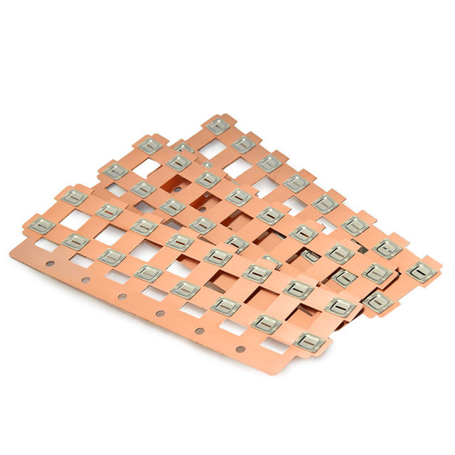WELLGO Customized Nickel-Plated 21700 Battery Pure Nickel Strip High Purity Welding Busbar Copper