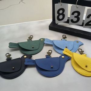 New Design Creative <b>Bag</b> <b>Charm</b> Coin Purse Pu Leather Animal Bird Keychain Pendant - Product Image 2