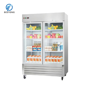 <span class=keywords><strong>Réfrigérateur</strong></span> vitrine à <span class=keywords><strong>porte</strong></span> vitrée ventilée pour restaurant avec récupération rapide de la température pour cuisine professionnelle de restaurant - Product Image 1