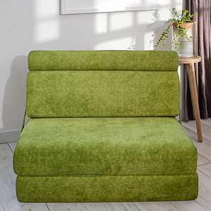 <span class=keywords><strong>Sofá</strong></span> Modular Moderno y Compresible <span class=keywords><strong>de</strong></span> Corduroy, <span class=keywords><strong>Sofá</strong></span> Cama Plegable Ahorrador <span class=keywords><strong>de</strong></span> Espacio con Relleno <span class=keywords><strong>de</strong></span> Esponja y Funda Extraíble - Product Image 1