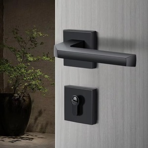 ชุดมือจับและกุญแจล็อคประตูแบบมอร์ทิส สำหรับงานหนัก ผลิตจากโลหะผสมสังกะสี ใช้กับกุญแจแบบอเมริกัน เหมาะสำหรับประตูทางเข้า - Product Image 4