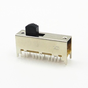 2 + 8 + 8 + 6pins 2 Row 6way điện trượt thiết bị chuyển mạch điện tử telerobot điều khiển từ xa Key 32*9.6 mét thẳng lưỡi - Product Image 2