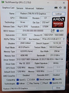 การ์ดจอ ROG STRIX Radeon <span class=keywords><strong>RX</strong></span> <span class=keywords><strong>470</strong></span> GAMING OC <span class=keywords><strong>4GB</strong></span> GDDR5 คุณภาพเยี่ยม มือสอง - Product Image 4