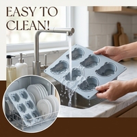 Moule à gâteau en silicone SILIKOLOVE Factory, 6 cavités, forme capibara, pour mousse, LFGB Platinum, antiadhésif, sans BPA, qualité alimentaire