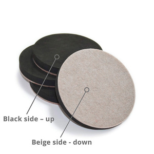 Glissières de meubles en feutre EVA OEM de 3,5 pouces <span class=keywords><strong>pour</strong></span> tous types de sols, glissières de meubles robustes <span class=keywords><strong>pour</strong></span> tapis - Product Image 4