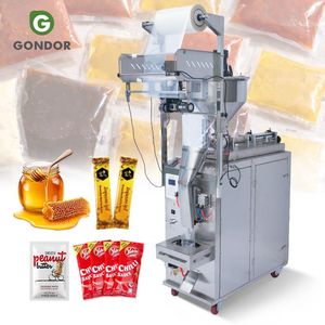 Máquina de envasado vertical automática para sobres de chocolate, salsa de manzana, mermelada líquida, pasta de aceite de chile de 50 ml - Product Image 1