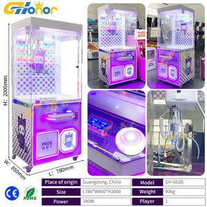 Hot bán công viên giải trí Claw trò chơi đồng tiền hoạt động đồ chơi trong nhà máy cẩu 6 + năm Tiếng Anh ngôn ngữ vật liệu kim loại - Product Image 5