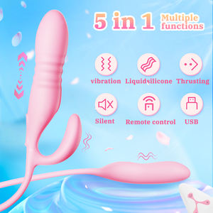 Titreşimli ve uzatılabilir kadın vibratörler vajina ve çoklu senaryolar yetişkin mastürbasyon ürünleri - Product Image 2