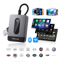 Adaptateur sans fil Ottocast U2Air Neo 2-en-1 CarPlay Android Auto, réconnexion automatique, Bluetooth 5.4 à une touche, CE FCC, agent de marque, vente en gros